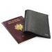 funda pasaporte en cuero personalizada