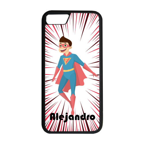 Funda personalizada para smartphone súper héroe chico