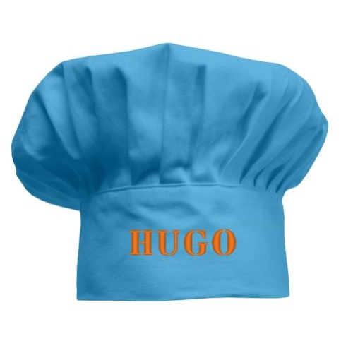 Gorro infantil de cocinero Turquesa