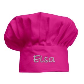 Gorro de cocinero Rosa infantil