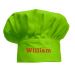 Gorro infantil de cocinero Verde