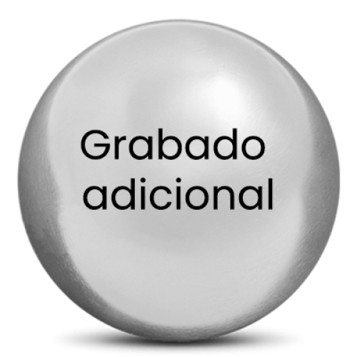 Grabado en la parte trasera - suplemento