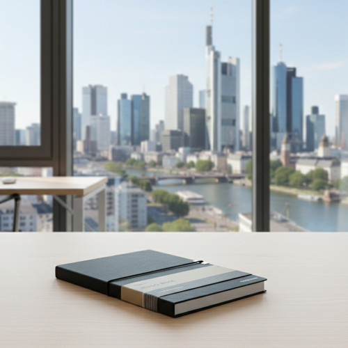 Cofre Hugo Boss cuaderno y boligrafo