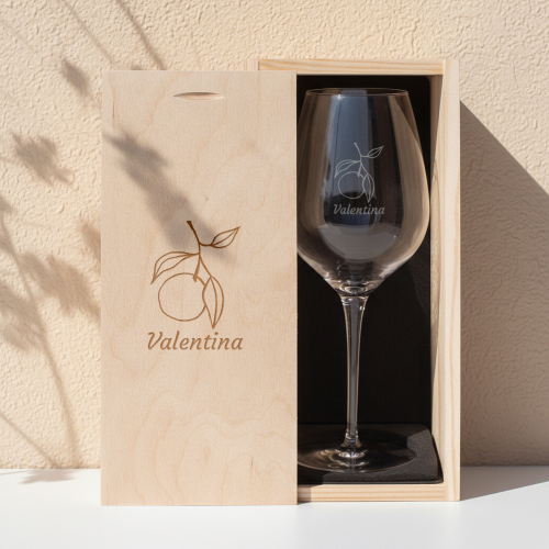 Vaso de Spritz grabado con nombre