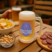 Jarra de cerveza personalizada con motivo de León