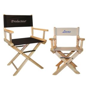 Telas adicionales para las sillas de director de cine
