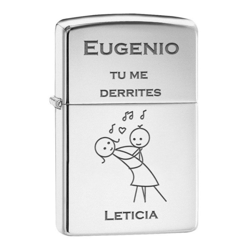 Encendedor Zippo mi amor personalizado 