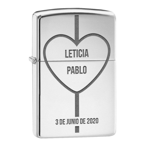 Encendedor Star del amor personalizado