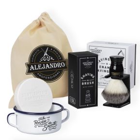 Kit de afeitado de barbas Gentlemen's Hardware