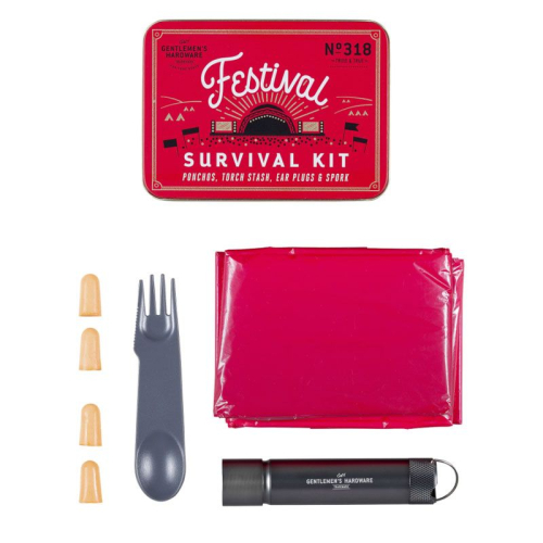 Kit de supervivencia para festivales Gentlemen's Hardware