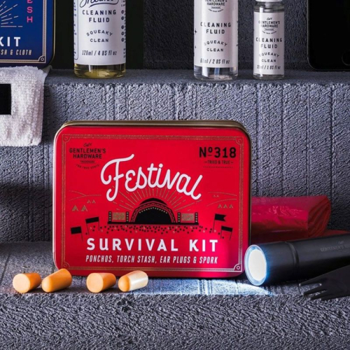 Kit de supervivencia para festivales Gentlemen's Hardware