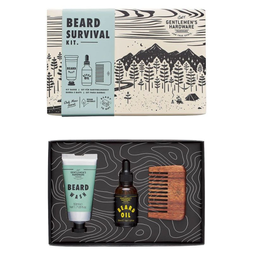 Kit de supervivencia del barbudo Gentlemen's Hardware