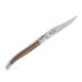 Cuchillo Laguiole en nuez 12 cm grabado