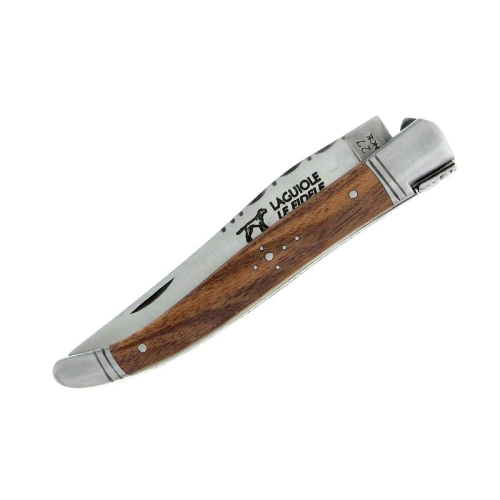 Cuchillo Laguiole en nuez