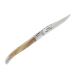 Cuchillo Laguiole Le Fidèle en olivo grabado