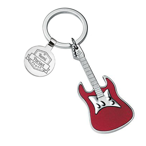 Llavero guitarra personalizado