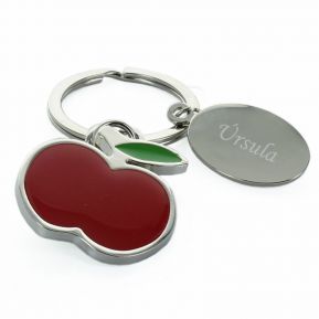 Llavero manzana personalizado