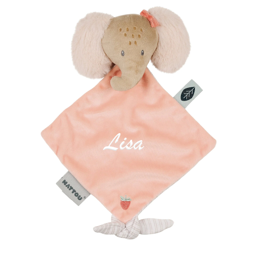 Mini peluche Oli el elefante bordado