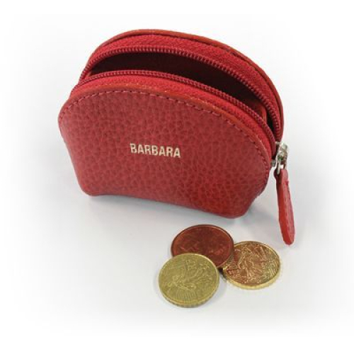 Mini monedero en cuero personalizado