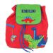 Mochila dinosaurio personalizada