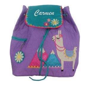 Mochila llama personalizada