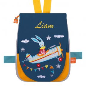 Mochila personalizada para niños Conejo volador