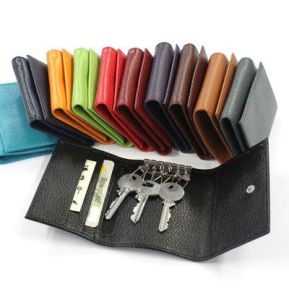 Tarjetero y porta-llaves personalizado