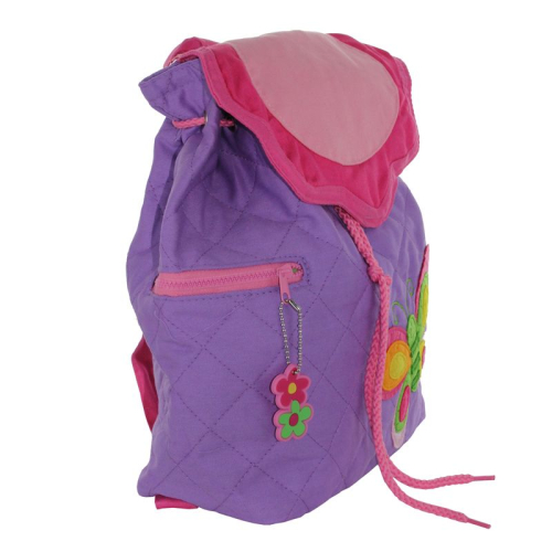 Mochila mariposa violeta