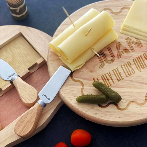 Plancha de quesos personalizada
