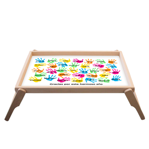 Plato personalizado Manos de niños