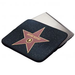 Funda acolchada personalizada Walk of Fame para computador o tableta