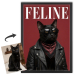 Portada de la revista FELINE a partir de una foto