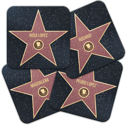 Posavasos walk of fame