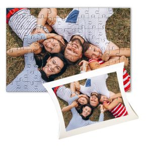 Puzzle de madera personalizado - 96 piezas