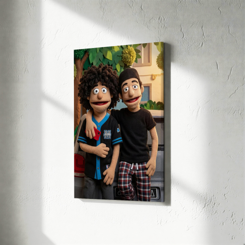 Retrato estilo marioneta a partir de una foto