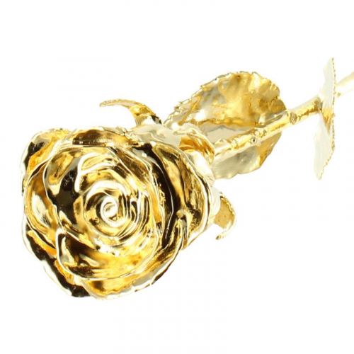 rosa de oro 24 quilates 