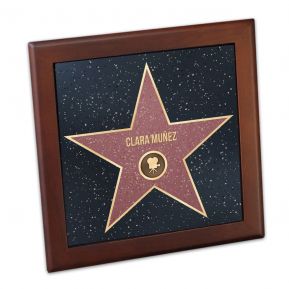 Salvamanteles personalizado Walk of fame