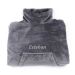 Sudadera Poncho Personalizada Gris