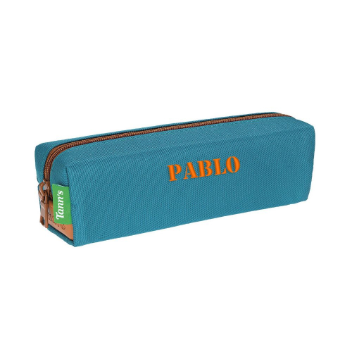 Estuche tann's azul pato simple personalizado