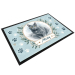 Alfombrilla para comedero acuarela Alfombrilla para comedero acuarela