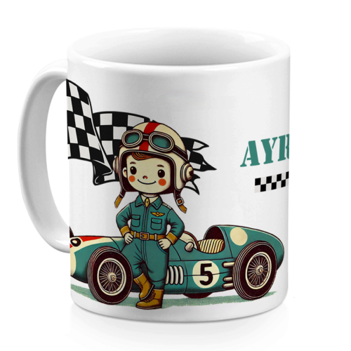 Taza de Fórmula 1 personalizada