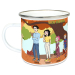 Taza esmaltada Manga Family