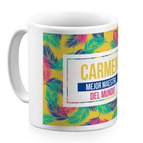 Taza personalizada palmeral