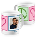 Taza Peace & Love foto Taza Peace & Love foto