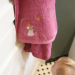 Toalla infantil personalizada 70 x 140 cm - Ratón Frambuesa