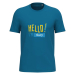 Camiseta personalizada HELLO 100% algodón orgánico Camiseta personalizada HELLO 100% algodón orgánico