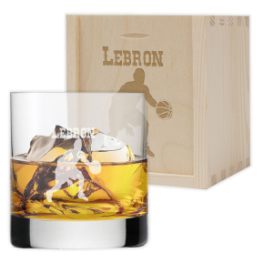 Vaso de whisky personalizado de deportista