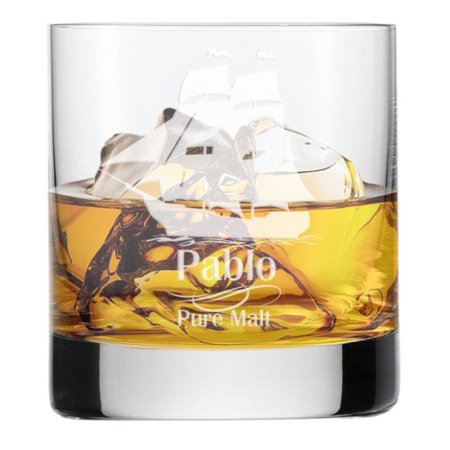 Vaso de whisky personalizado cervios