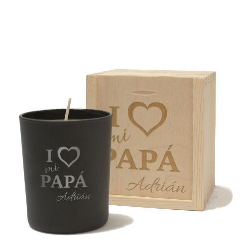 Vela papá personalizada