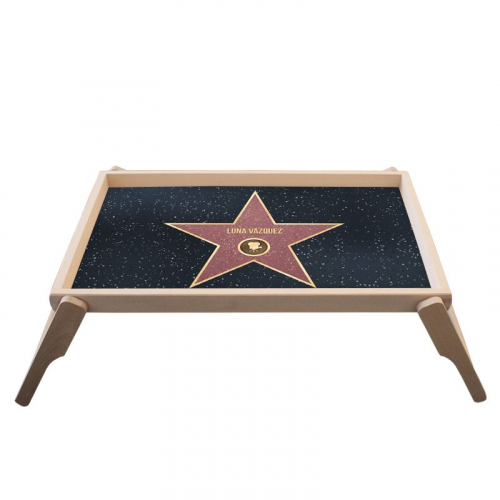 Bandeja de cama personalizada Walk of fame